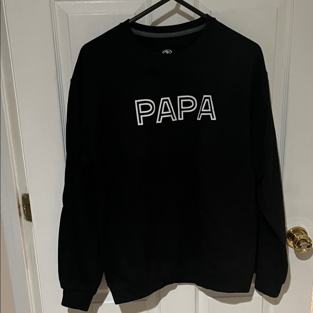 Black Men's Papa Sweater